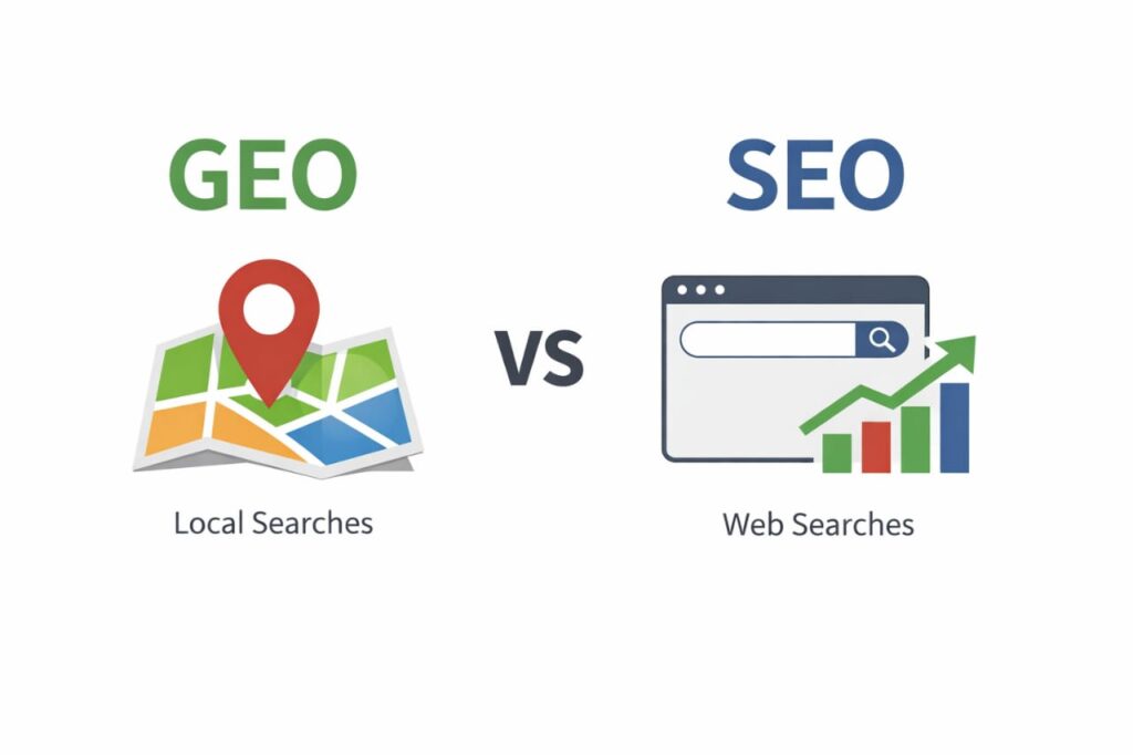 Difference Between Generative Engine Optimization (GEO) and SEO